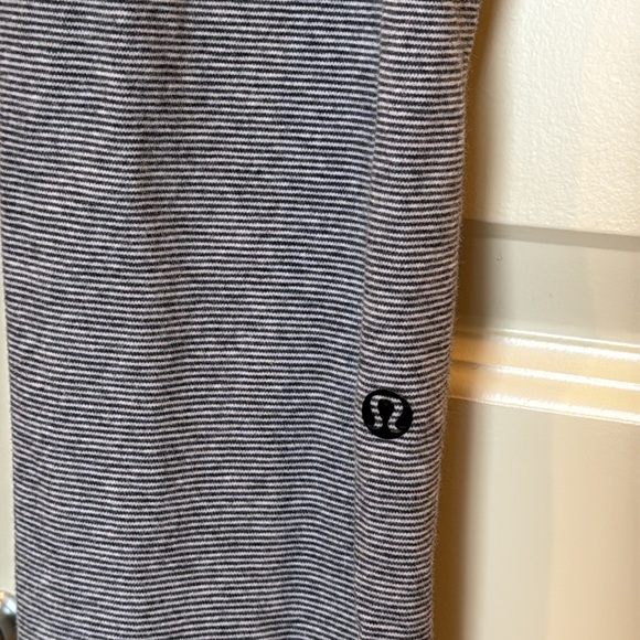 LULULEMON | Wunder Under Cotton Pants Roll Down Wee Stripe Women’s Size 6 - Picture 5 of 10